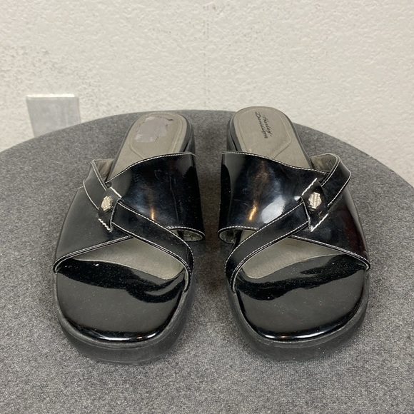 Vintage Y2k Harley Davidson black sandals - Picture 7 of 9